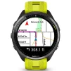 Смарт-годинник Garmin Forerunner 965 Carbon Gray DLC Titanium Bezel with Black Case and Amp Yellow/Black Silicone Band (010-02809-82) - 6