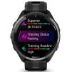 Смарт-годинник Garmin Forerunner 965 Carbon Gray DLC Titanium Bezel with Black Case and Black/Powder Gray Silicone Band (010-02809-80) - 6