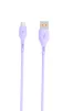 Кабель SkyDolphin S22V Soft Silicone USB - microUSB 1м, Violet (USB-000606) - 1