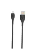 Кабель SkyDolphin S22V Soft Silicone USB - microUSB 1м, Black (USB-000607) - 1