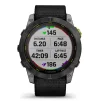 Смарт-часы Garmin Enduro 2 Sapphire Carbon Gray DLC Titanium with Black UltraFit Nylon Strap (010-02754-13) - 4