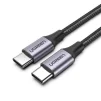 Кабель Ugreen US261 USB-C - USB-C, 2м, Black (50152) - 1