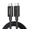 Кабель Ugreen US501 USB - USB-C, 0.8м, Black (30389) - 1