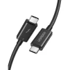 Кабель Ugreen US501 USB - USB-C, 0.8м, Black (30389) - 2