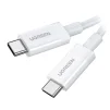 Кабель Ugreen US506 USB - USB-C, 0.8м, White (40113) - 1