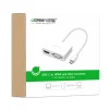 Адаптер Ugreen MM123 USB Type-C - HDMI+VGA, White (30843) - 3