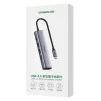Мережевий адаптер з USB хабом UGREEN CM475 USB 3.0 Gigabit Ethernet Adapter (20932) - 3