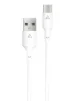 Кабель ACCLAB PwrX USB-USB Type-C 1.2 м 30W White (1283126559532) - 1
