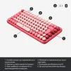 Клавиатура беспроводная Logitech Pop Wireless Heartbreaker Rose (920-010737) - 7