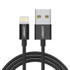 Кабель Ugreen US155 USB - Lightning, 2м, Black (80823) - 1