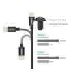 Кабель Ugreen US155 USB - Lightning, 2м, Black (80823) - 5