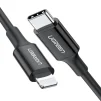 Кабель Ugreen US171 USB-C - Lightning, 1м, Black (60751) - 2