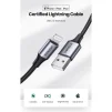 Кабель Ugreen US199 USB - Lightning, 2м, Black (60158) - 3