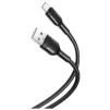 Кабель XO NB212 USB-USB Type-C 2.1A 1м Black (XO-NB212c-BK) - 1