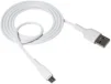 Кабель XO NB212 USB-microUSB 2.1A 1м White (XO-NB212m-WH) - 1