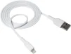 Кабель XO NB212 USB-Lightning 2.1A 1м White (XO-NB212i-WH) - 1