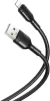 Кабель XO NB212 USB-Lightning 2.1A 1м Black (XO-NB212i-BK) - 1