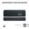 Клавiатура бездротова Logitech MX Keys S Plus Palm Rest Graphite (920-011589) - 8