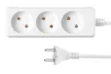 Фільтр живлення 2E (2E-U03M3) 3 розетки, 3 м, білий - 2