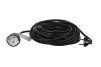 Сетевой удлинитель 2E 1XSchuko, 3G*1.5мм, 15м, black (2E-PC315M15) - 1