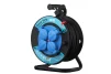 Сетевой удлинитель на катушке 2E 4XSchuko, IP44, 3G*1.5мм, 20м, black (2E-CR4315IP44M20) - 1