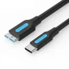 Кабель Vention Type-C USB - micro USB Type-B (M/M), 1 м, Black (CQABF) - 1