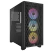 Корпус Corsair 3000D RGB Tempered Glass Black (CC-9011255-WW) без БЖ - 1