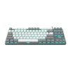 Клавіатура Aula Mechanical F3287 White/Grey Keycap KRGD Blue (6948391240688) - 2