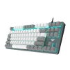 Клавіатура Aula Mechanical F3287 White/Grey Keycap KRGD Blue (6948391240688) - 3