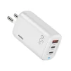 Мережевий зарядний пристрій Remax Ligil Series 65W PD + QC Fast Charger White (RP-U55) - 1
