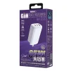 Мережевий зарядний пристрій Remax Ligil Series 65W PD + QC Fast Charger White (RP-U55) - 5