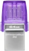 Флеш-накопичувач USB3.2 64GB Type-C Kingston DataTraveler microDuo 3C (DTDUO3CG3/64GB) - 2