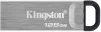 Флэш-накопитель USB3.2 128GB Kingston DataTraveler Kyson Silver/Black (DTKN/128GB) - 1