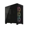 Корпус Corsair iCUE 4000D RGB AirFlow Tempered Glass Black (CC-9011240-WW) без БЖ - 2