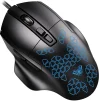 Мышка Aula F812 Wired gaming mouse with 7 keys Black (6948391213132) - 2