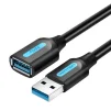 Удлинитель Vention USB-USB 2m, Black (CBHBH) - 1