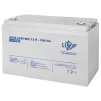 Акумуляторна батарея LogicPower 12V 100AH (LPM-MG 12 - 100 AH) AGM мультигель - 2