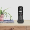 Радiотелефон DECT Gigaset AS690 IP Black (S30852H2813S301) - 5