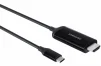 Кабель Samsung DeX USB Type-C to HDMI (EE-I3100FBRGRU) Black - 3