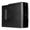 Корпус Prologix E106 Slim 400W 8cm, 2хUSB3.0, Black Door - 1