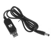 Кабель живлення USB to DC XOKO 5V - 12V 5.5x2.1mm 0.95м (XK-DC512) - 1