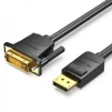 Кабель Vention DisplayPort - DVI-D (M/M), 1.5 м, Black (HAFBG) - 1