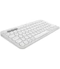 Клавiатура Logitech Pebble Keys 2 K380s White (920-011852) - 2