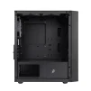 Корпус 1stPlayer BS-2-3F1-BK Black без БП - 5