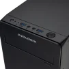 Корпус Prologix E101 500W 12см, 2xUSB3.0, Black - 10