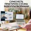Веб-камера Logitech Brio 100 Off White (960-001617) - 6