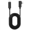 Кабель Type-C-Type-C Gtwin 90° Decules Oculus Quest Gen2 Link VR PVC USB 3.1 Gen2 5Gbps 5A 5m Black (1005002414924340PVCC5B) - 3