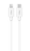 Кабель Ttec (2DKM04B) USB-C-Lightning, 1.5м White MFi - 1