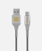 Кабель Luxe Cube Armored USB-USB-C, 1м серый (8886668688949) - 2