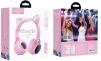 Bluetooth-гарнитура Hoco W27 Cat Ear Pink (W27P) - 3